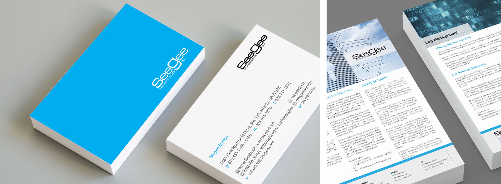 Seege Business Cards and Letterhead